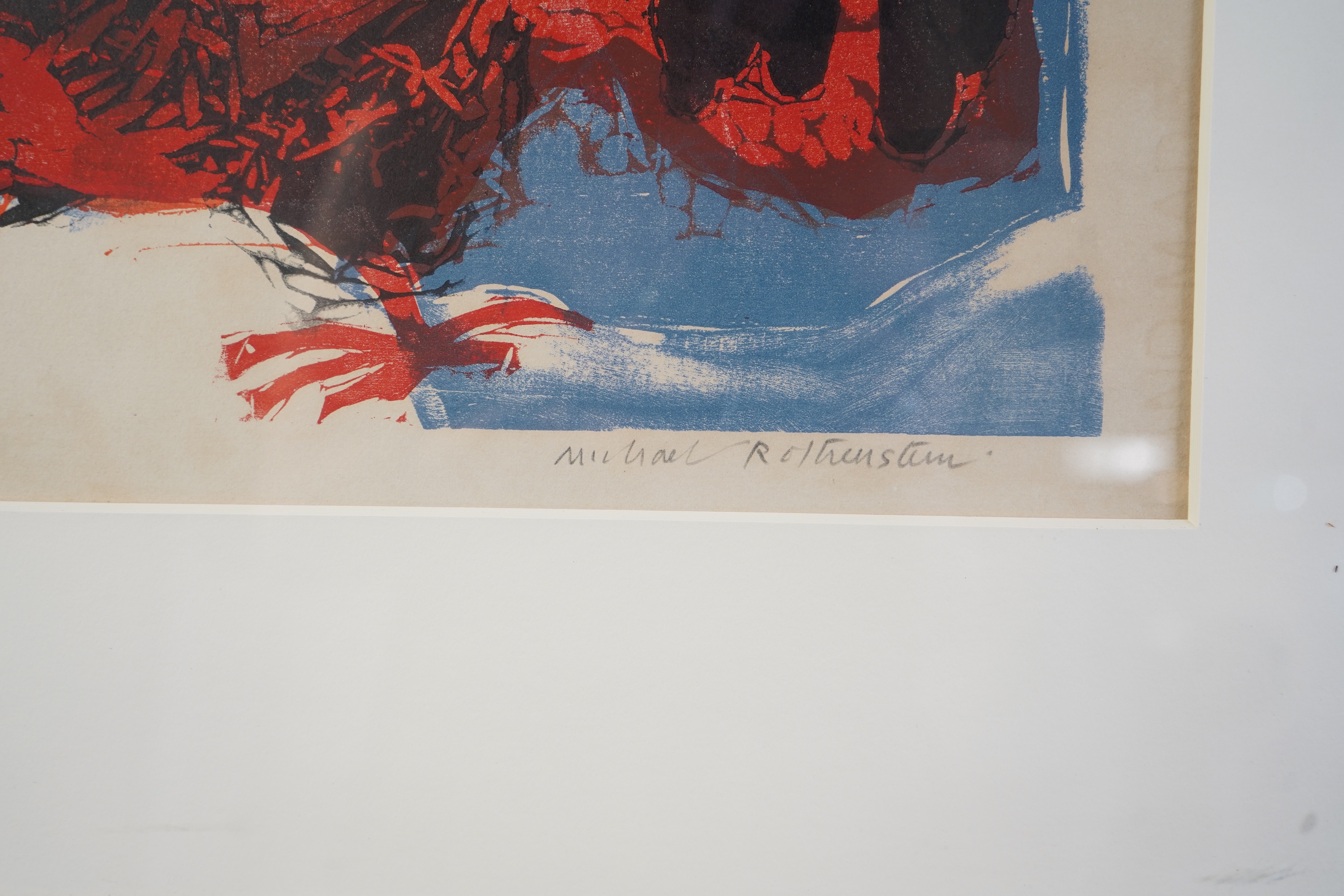 Michael Rothenstein RA, 1908-1993, ‘Cock with spread wings’
